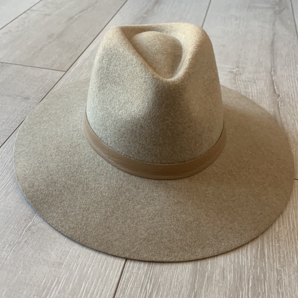 NWOT LACK OF COLOR TAN 100% AUSTRALIAN WOOL HAT SIZE 57M (M) PRISTINE CONDITION - Picture 2 of 10